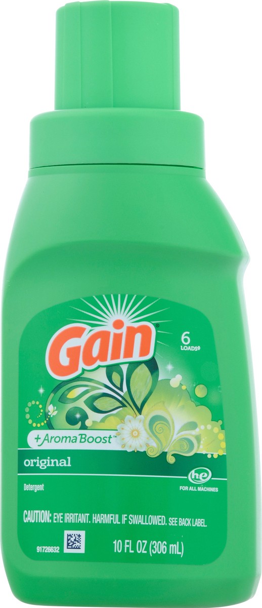 slide 1 of 9, Gain + Aroma Boost Original Detergent 10 fl oz, 10 fl oz