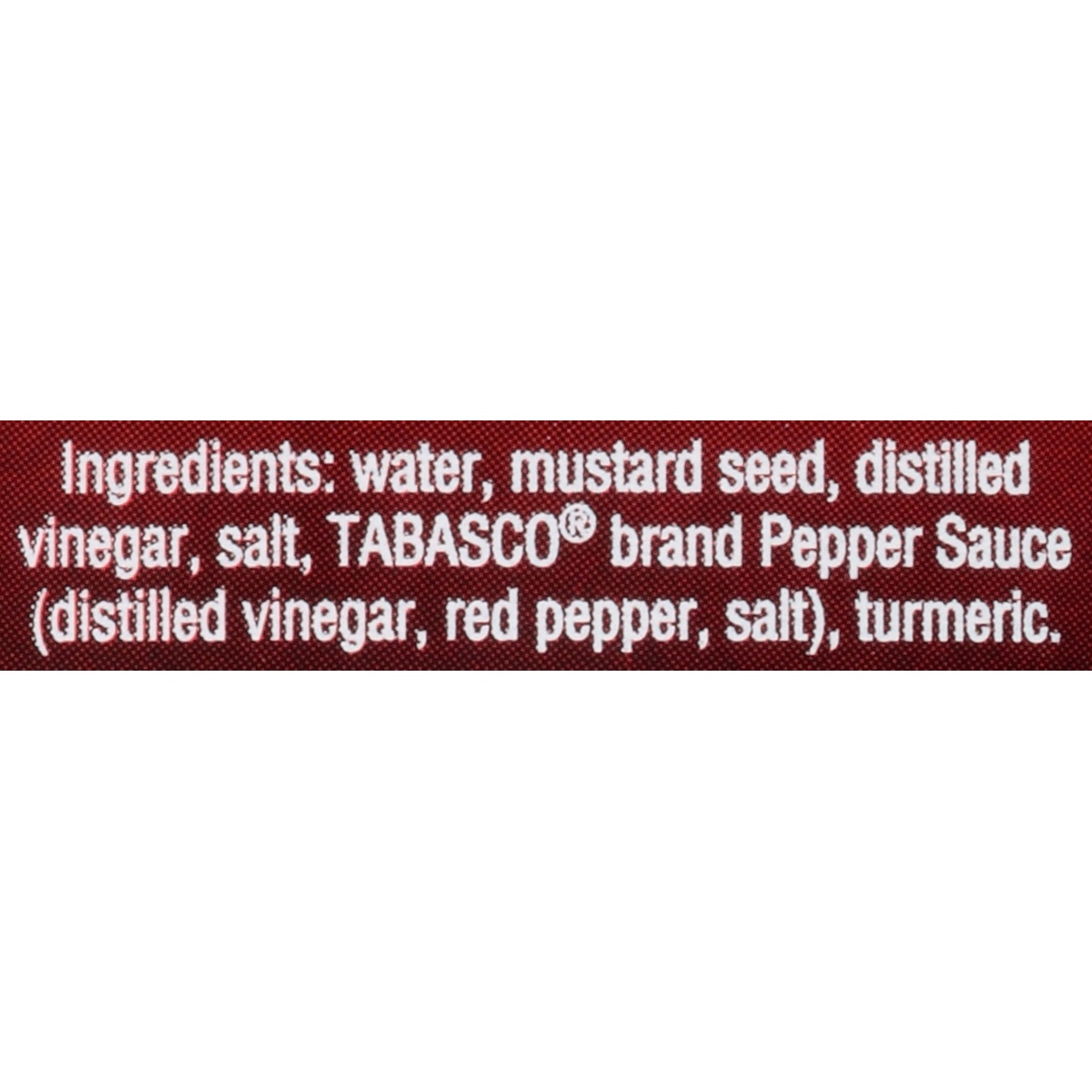 slide 6 of 6, Tabasco Brand Spicy Brown Hot Mustard, 9 oz