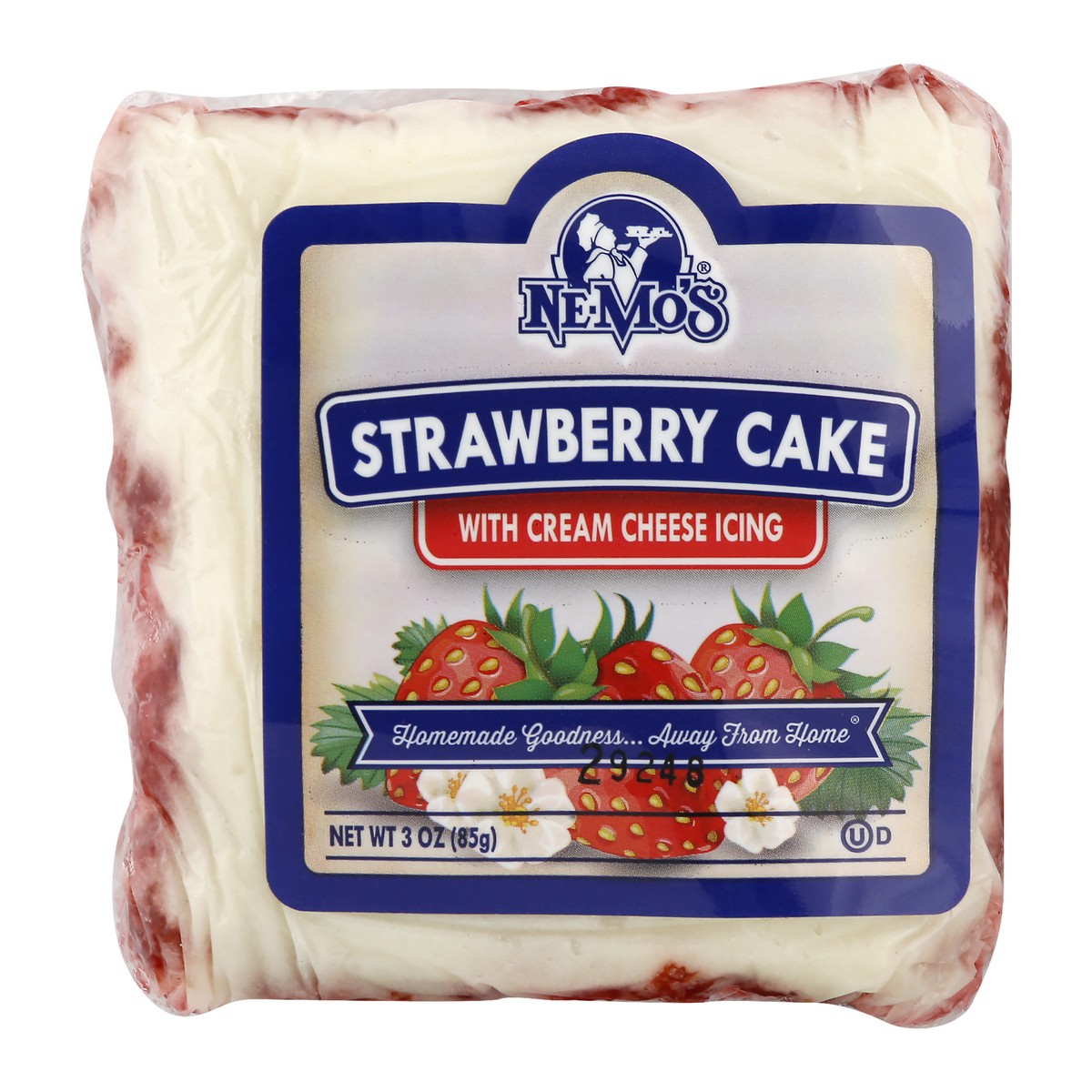 slide 5 of 9, Ne-Mo's Strawberry Cake 3 oz, 1 ct