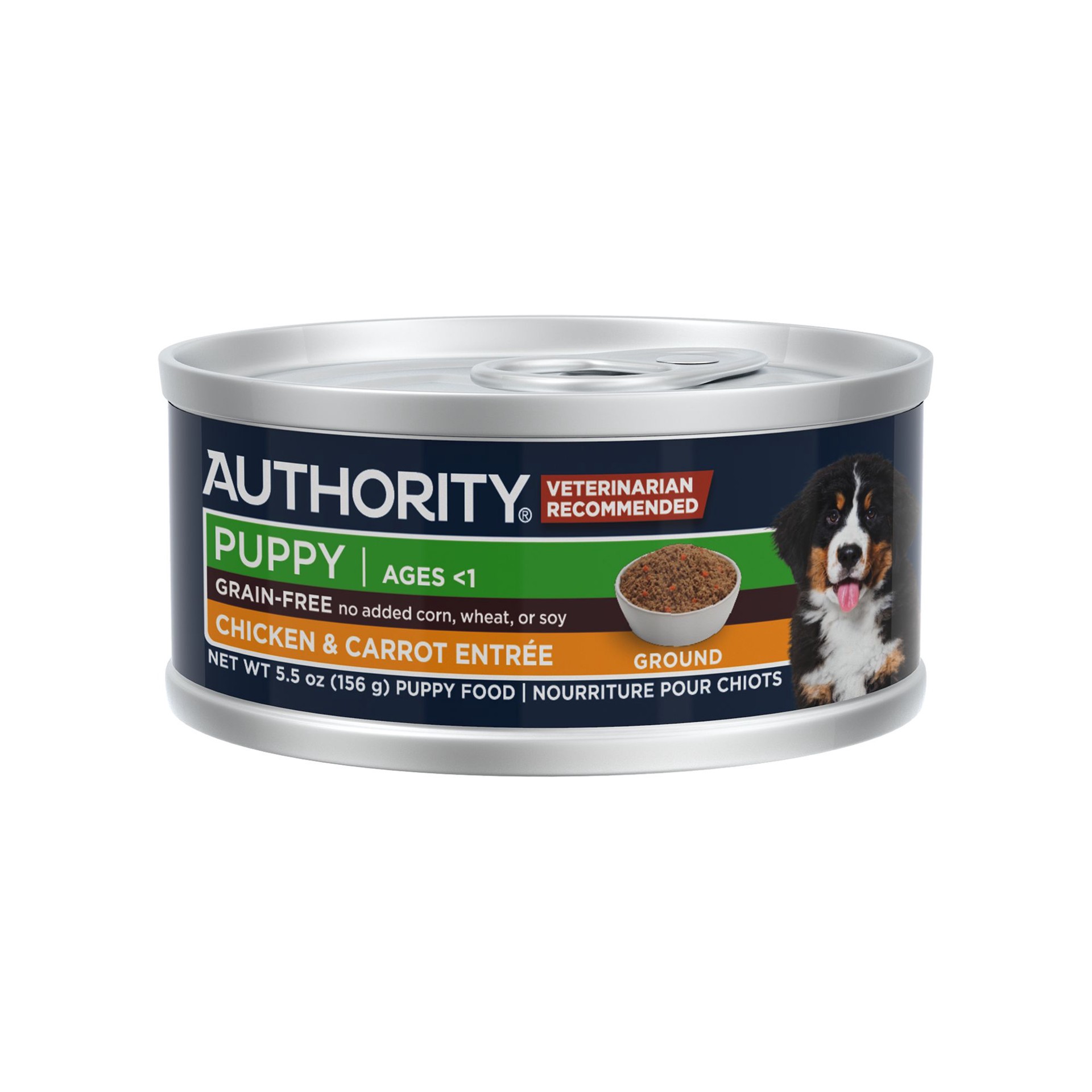slide 1 of 1, Authority Everyday Health Puppy Wet Dog Food - 5.5 Oz., 5.5 oz