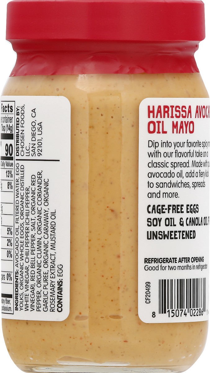 slide 6 of 13, Chosen Foods Harissa Mayo 8 oz, 8 oz