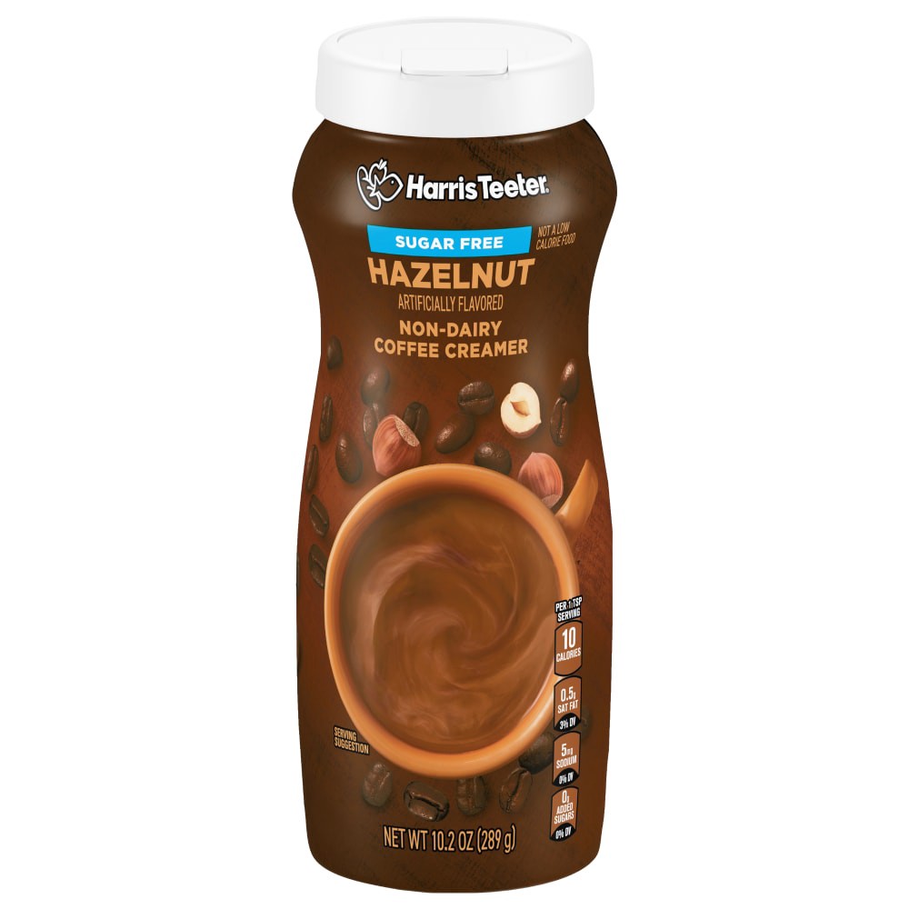 slide 1 of 4, Harris Teeter Non Dairy Creamer - Sugar-Free Hazelnut - 10.2 oz, 10.2 oz