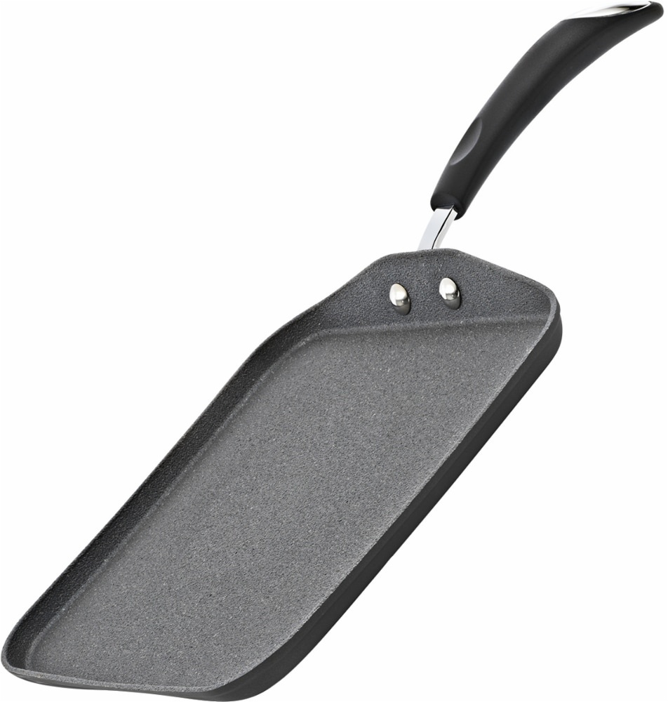 slide 1 of 1, Bialetti Impact Nonstick Square Griddle - Black, 10 in x 10 in