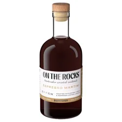 On The Rocks EFFEN Espresso Martini Ready to Drink Cocktail 750 ml