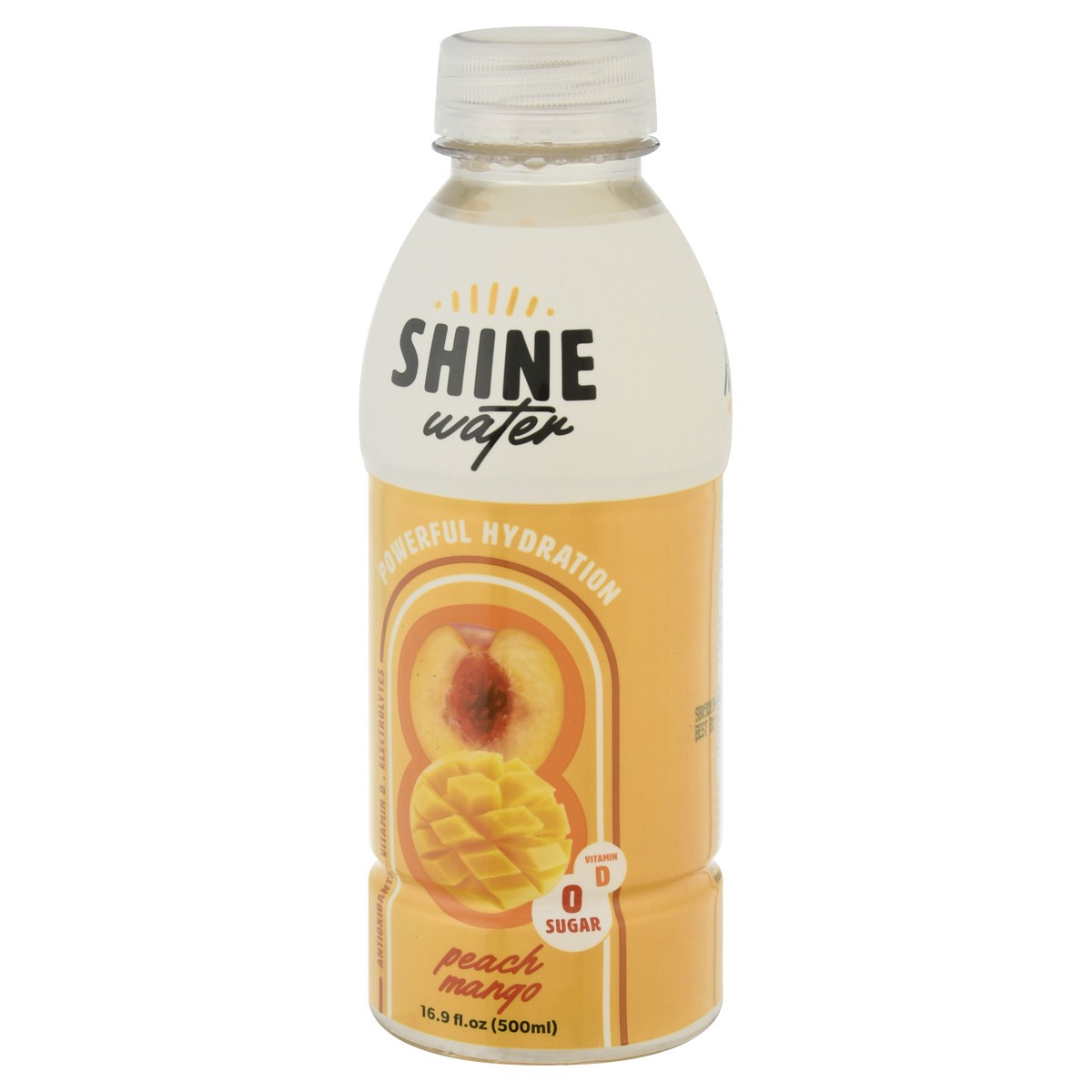 slide 3 of 9, Shine Water Mango Peach, 16.9 fl oz