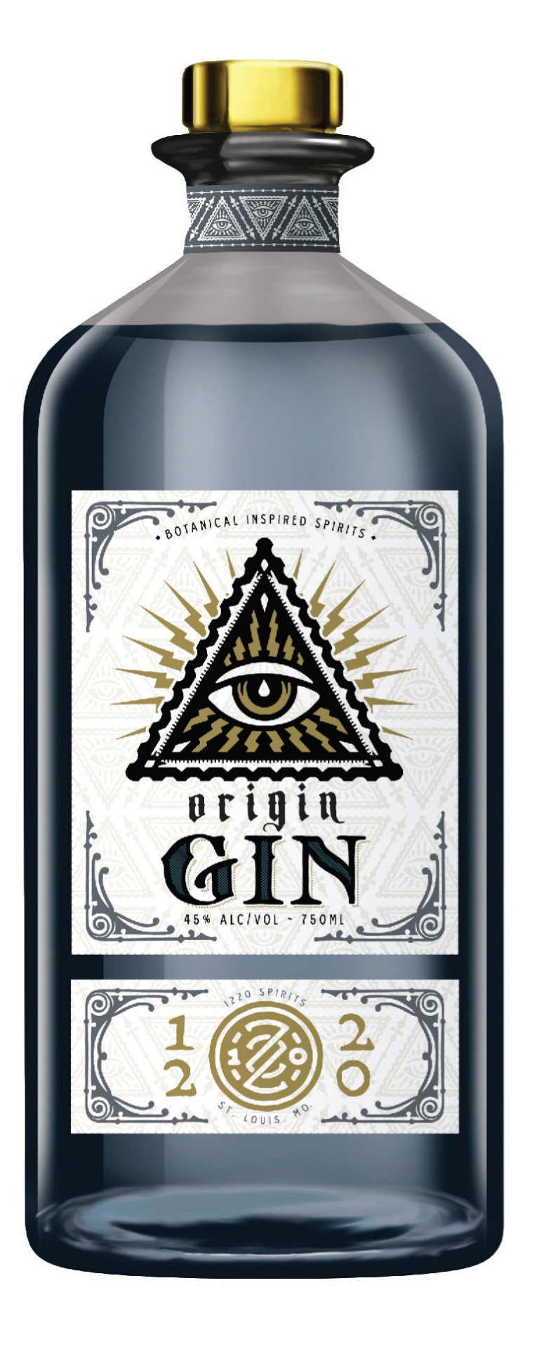 slide 1 of 1, 1220 Artisan Spirits Origin Gin, 750 ml