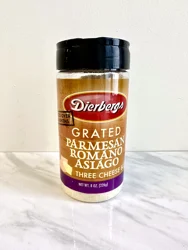 DIERBERGS GRATED PARMESAN ROMANO ASIAGO