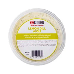 Lemon Dill Aioli Sauce 12oz