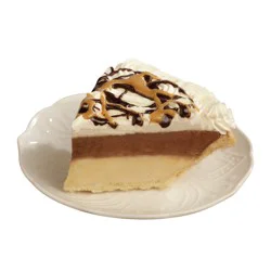 TIPPINS PEANUT BUTTER SILK PIE SLICE