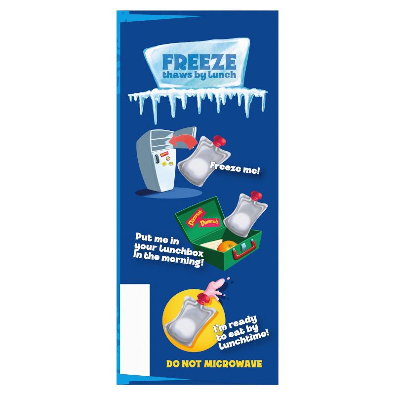 slide 12 of 12, Danimals Cotton Candy Kids' Squeezable Yogurt - 4ct/3.5oz Pouches, 4 ct; 3.5 oz