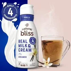 Coffee mate Natural Bliss Vanilla Creamer - 32 fl oz (1qt)