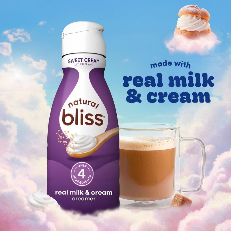 slide 6 of 9, Natural Bliss Sweet Cream Creamer - 32 fl oz, 32 fl oz