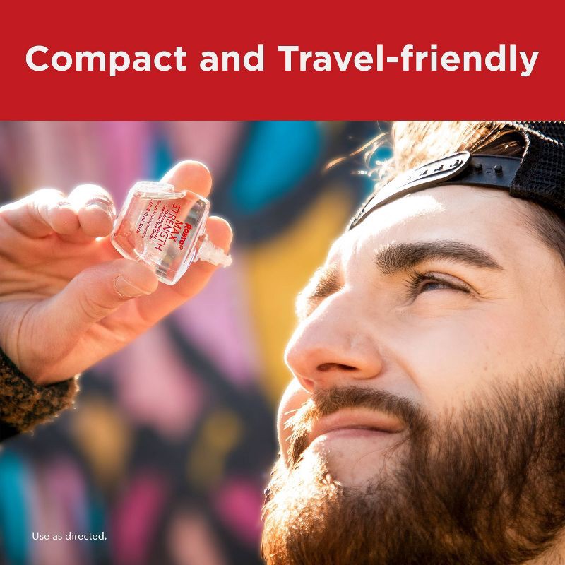 slide 6 of 10, Rohto Max Strength Redness Reliever, Lubricant Eye Drops, Redness & Dry Eye Symptom Relief - 0.4 fl oz, 0.4 fl oz