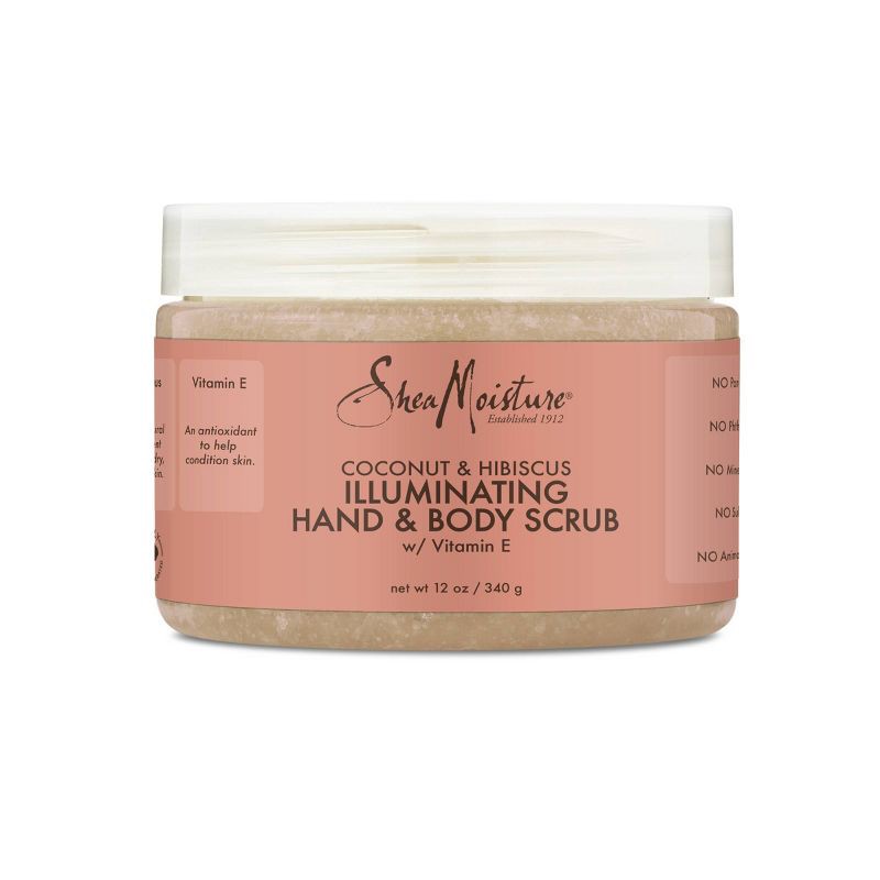 slide 2 of 11, SheaMoisture Coconut & Hibiscus Illuminating Hand and Body Scrub - 12oz, 12 oz