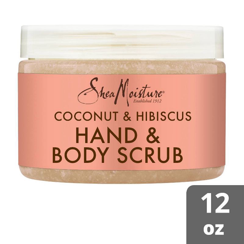 slide 1 of 11, SheaMoisture Coconut & Hibiscus Illuminating Hand and Body Scrub - 12oz, 12 oz