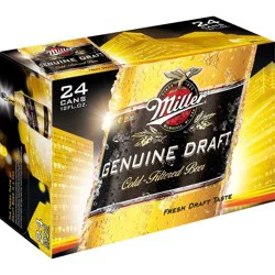 MILLER 4.6% ABV Lager