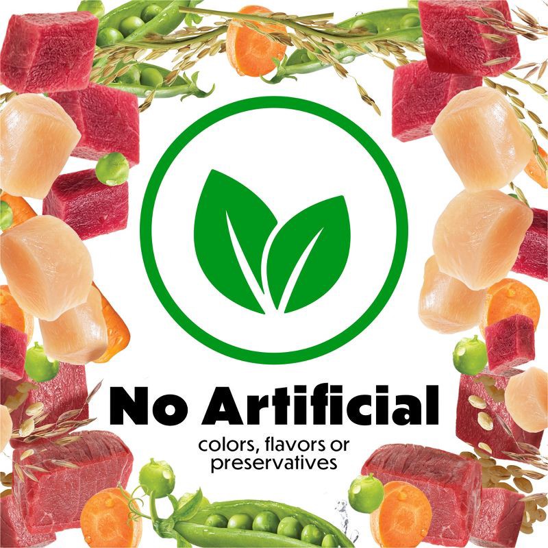 slide 13 of 15, Purina Beneful Prepared Meals Lamb, Chicken & Beef Stew Wet Dog Food - 10oz/6ct Variety Pack, 6 ct; 10 oz