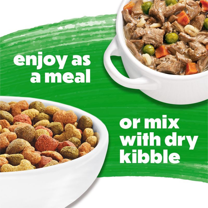 slide 11 of 15, Purina Beneful Prepared Meals Lamb, Chicken & Beef Stew Wet Dog Food - 10oz/6ct Variety Pack, 6 ct; 10 oz