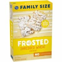 slide 1 of 1, Kroger Frosted Shredded Wheat Cereal, 24 oz