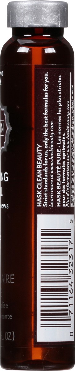 slide 11 of 13, HASK Keratin Protein Smoothing Shine Oil Vial, 0.62 oz