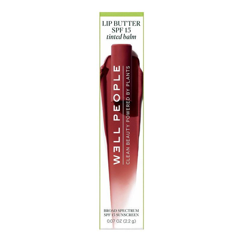 slide 9 of 11, Well People Lip Butter SPF 15 Tinted Balm - Wine - 0.07oz, 0.07 oz