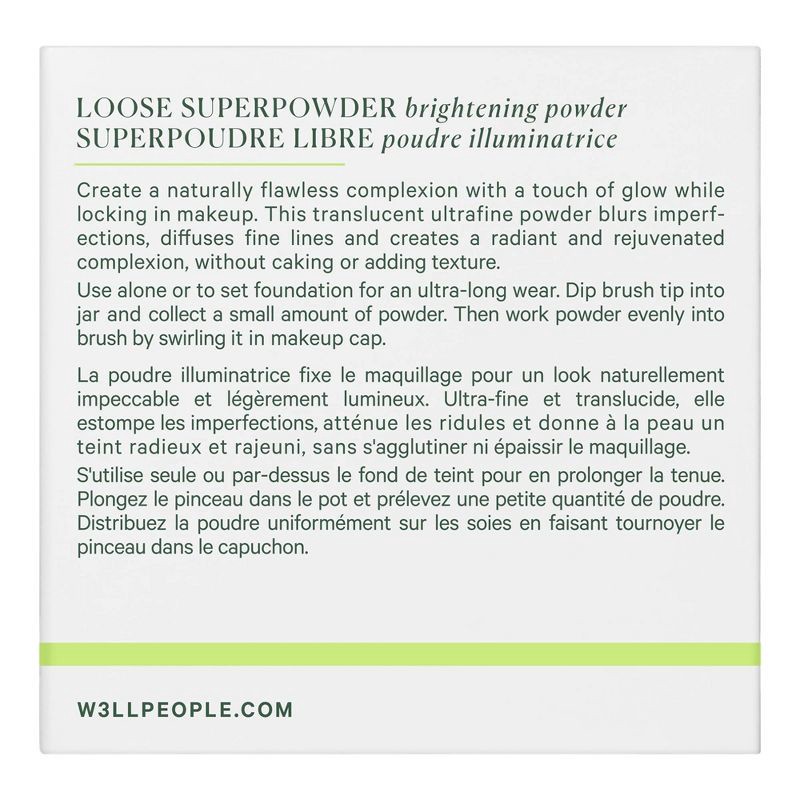 slide 8 of 8, Well People W3LL PEOPLE Loose Superpowder Brightening Powder - Pearl - 0.21oz, 0.21 oz