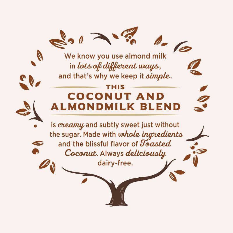 slide 6 of 6, Califia Farms Toasted Coconut Almond Milk - 48 fl oz, 48 fl oz