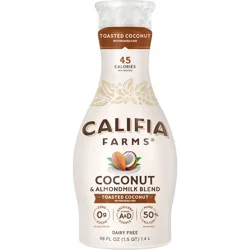Califia Farms Toasted Coconut Almond Milk - 48 fl oz