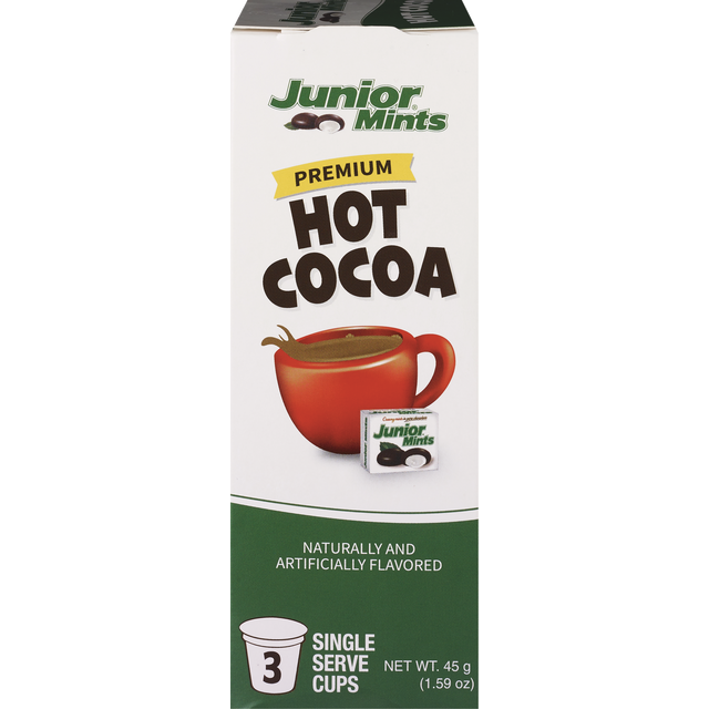 slide 1 of 1, Junior Mints Hot Cocoa- 3 ct, 3 ct