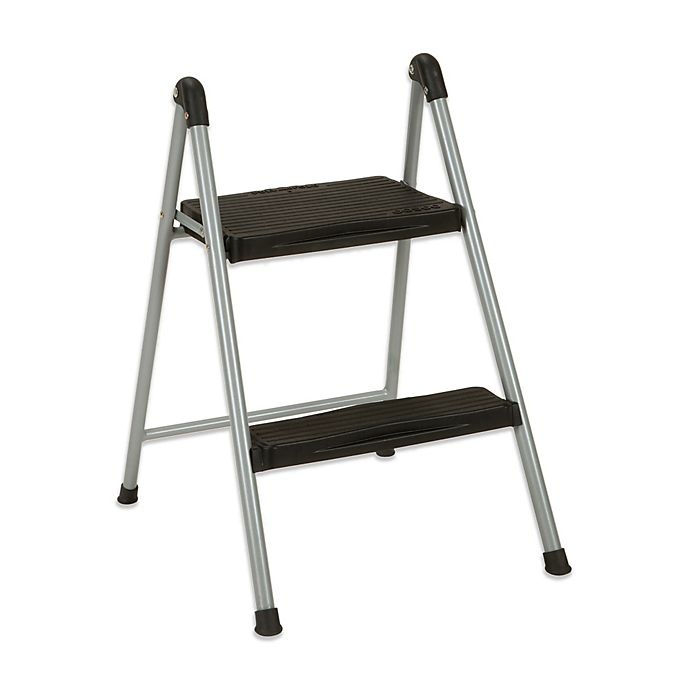 slide 1 of 4, Cosco 2-Step Folding Steel Step Stool, 1 ct