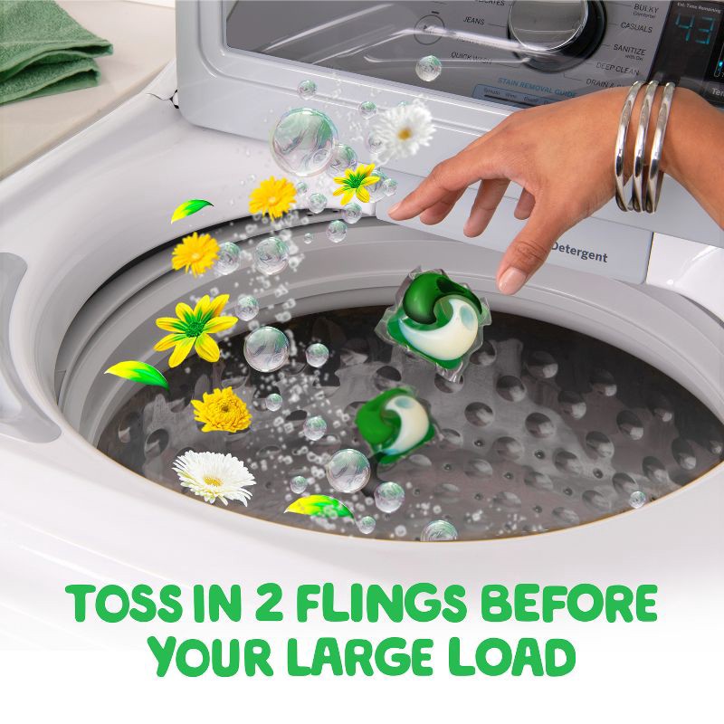 slide 8 of 13, Gain flings! Original 3 in 1 Oxi & Febreze HE Concentrated Laundry Detergent Pods 42 Pacs - 28oz, 28 oz