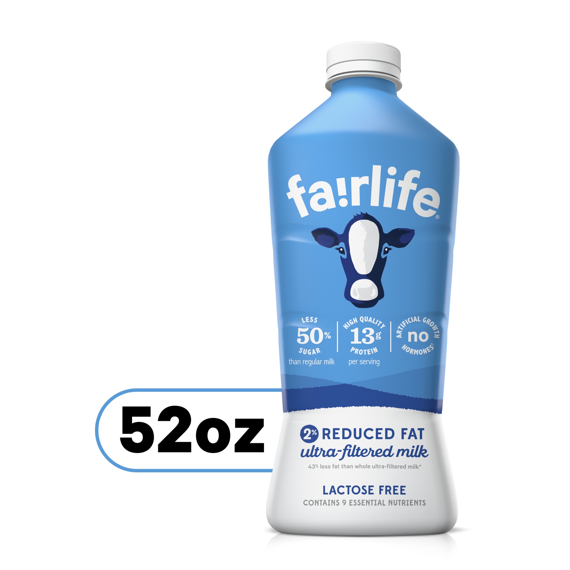 slide 1 of 4, fairlife 2% Reduced Fat Milk, 52 fl oz