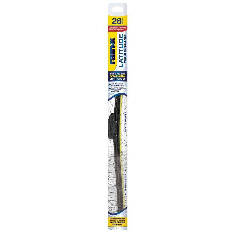 slide 6 of 13, Rain-X 26" Latitude Water Repellency Wiper Blade, 1 ct