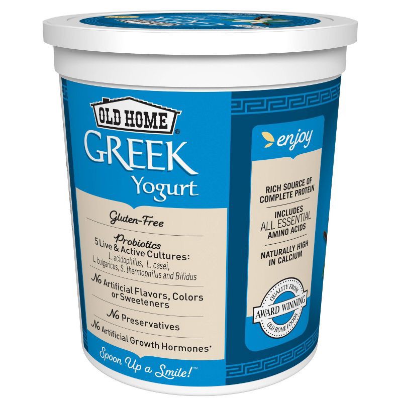 slide 3 of 4, Old Home Greek Vanilla Yogurt - 32oz, 32 oz