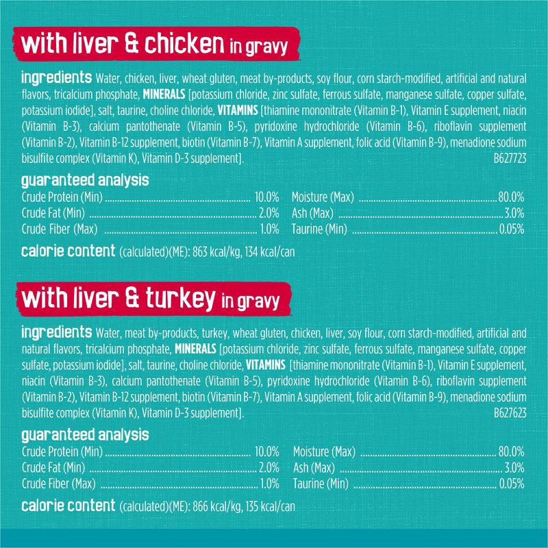 slide 6 of 9, Purina Friskies Tasty Treasures Prime Filets Ocean Fish, Chicken & Turkey Wet Cat Food - 5.5oz/24ct Variety Pack, 24 ct; 5.5 oz