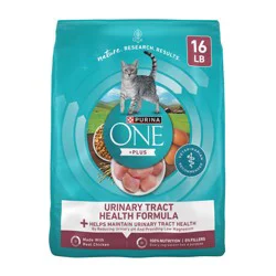 Purina ONE Urinary Tract Health Formula Natural Chicken Flavor Dry Cat Food - 16lbs