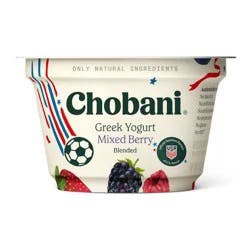 Chobani Mixed Berry Blended Low Fat Greek Yogurt - 11g Protein 5.3oz