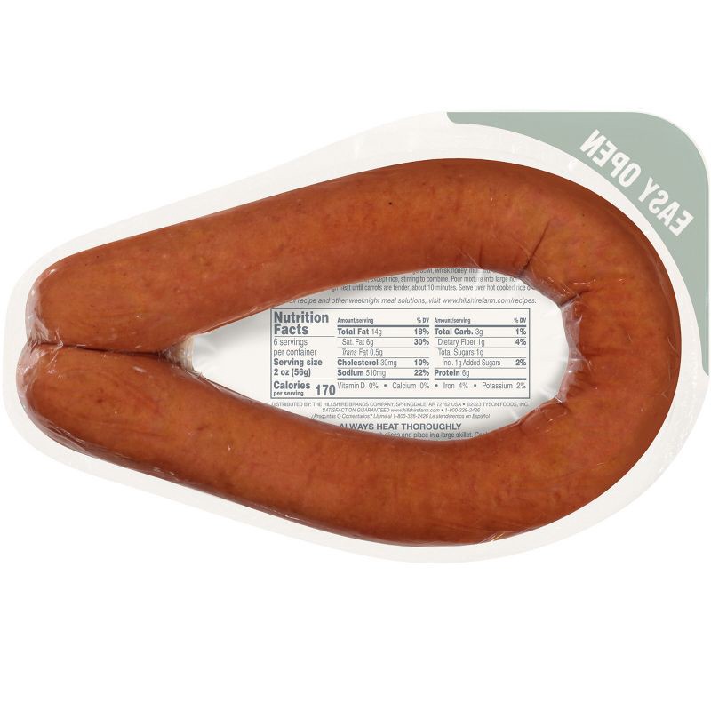 slide 4 of 4, Hillshire Farm Beef Polska Kielbasa Smoked Sausage Rope - 12oz, 12 oz