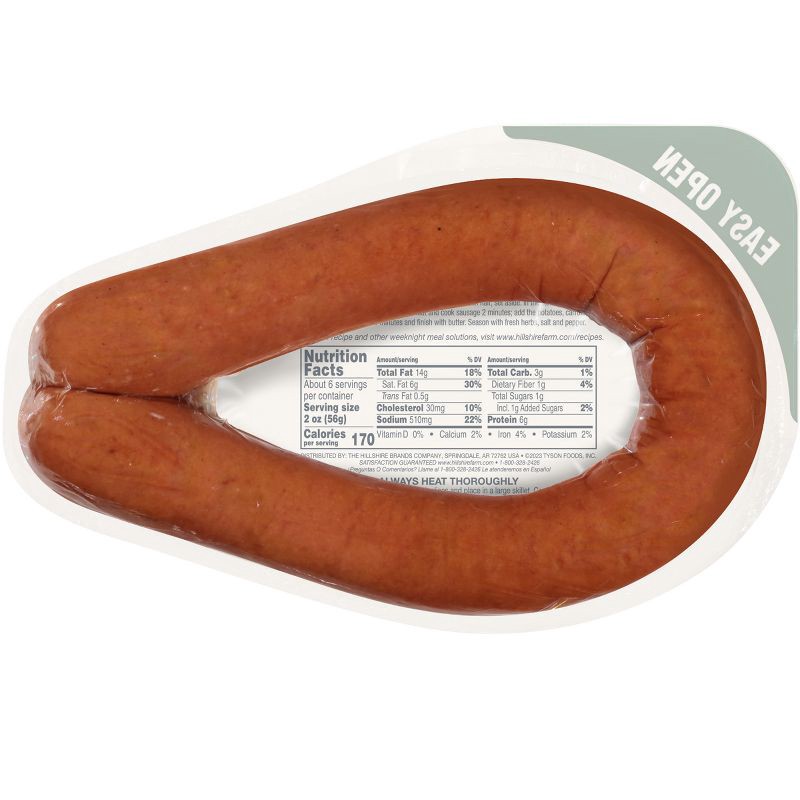 slide 2 of 9, Hillshire Farm Beef Smoked Sausage Rope - 12oz, 12 oz