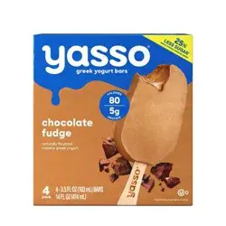Yasso Frozen Greek Yogurt - Chocolate Fudge Bars - 4ct