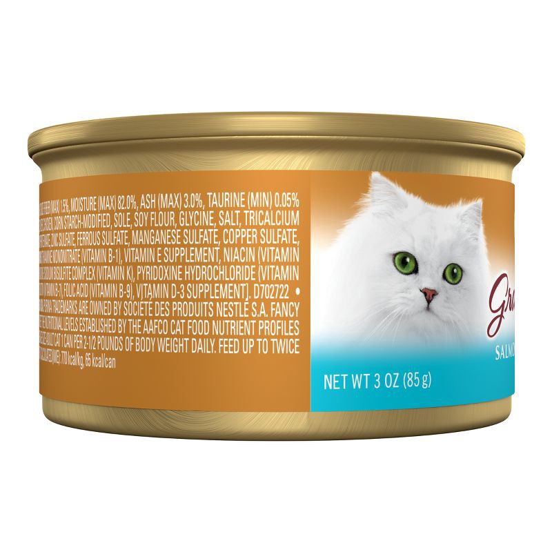 slide 4 of 5, Purina Fancy Feast Gravy Lovers Gourmet Wet Cat Food Salmon & Sole Feast In Seared Fish Flavor Gravy - 3oz, 3 oz