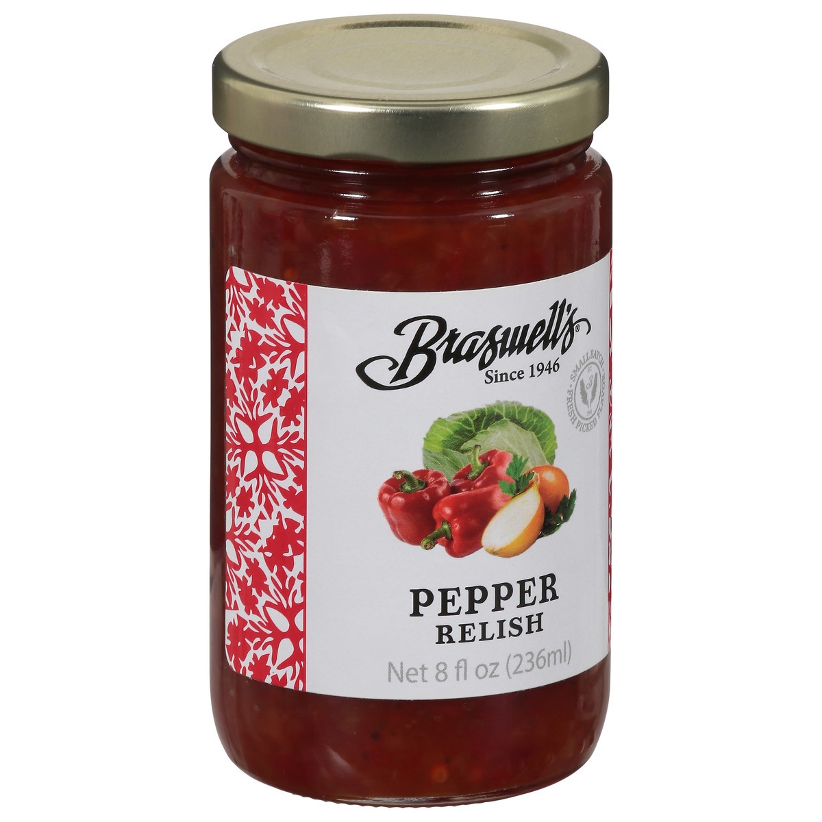 slide 2 of 9, Braswell's Pepper Relish, 8 Oz., 1 ct