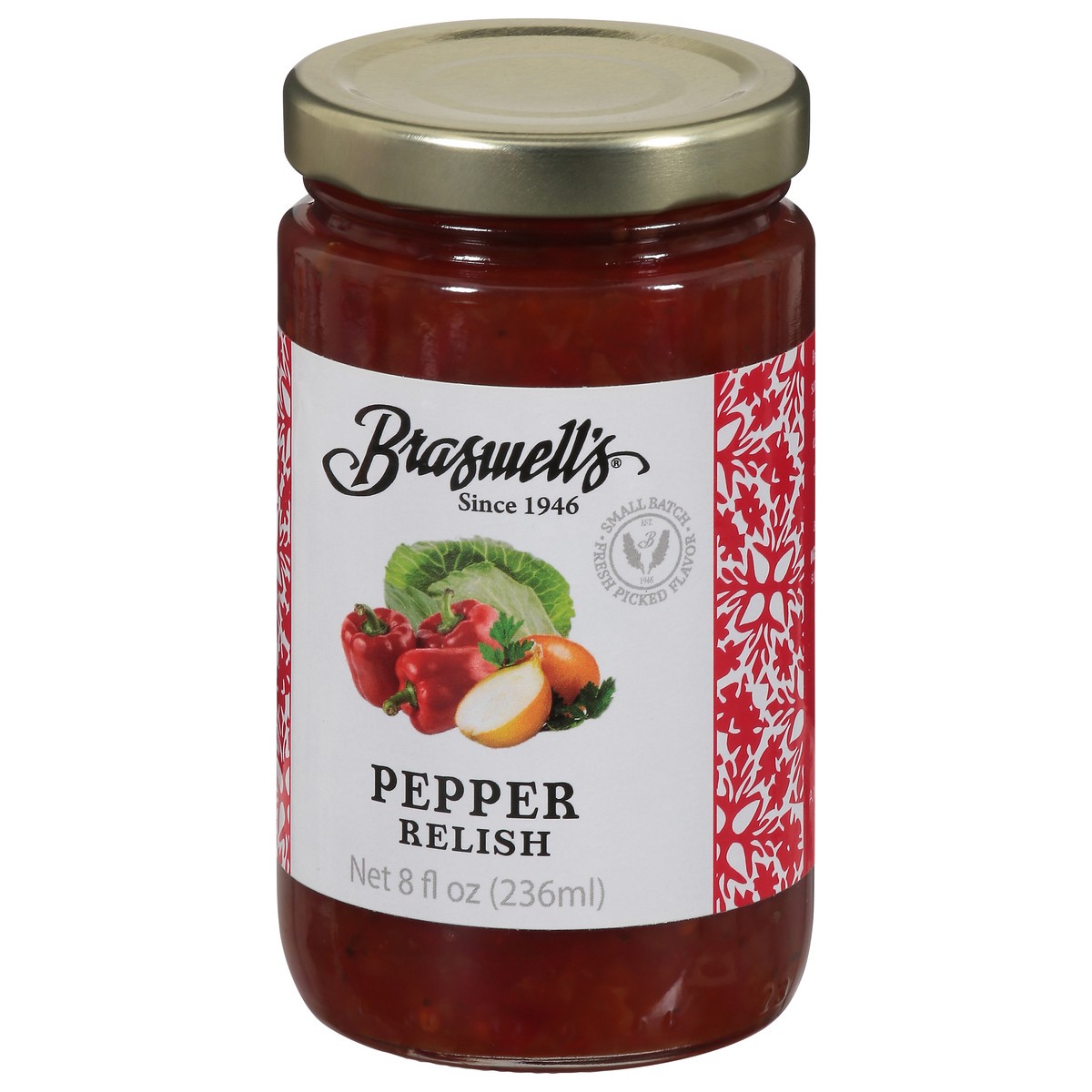 slide 3 of 9, Braswell's Pepper Relish, 8 Oz., 1 ct