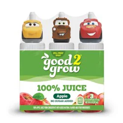 good2grow 100% Apple Juice - 3pk/6 fl oz Bottles