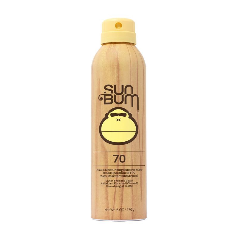 slide 1 of 4, Sun Bum Original Sunscreen Spray - SPF 70 - 6oz, 0 x 6 oz