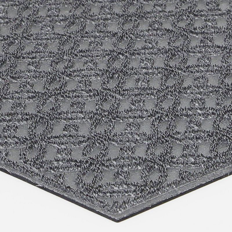 slide 2 of 3, 1'6"x2'6" Micro Loop Impressions Doormat Gray - Mohawk, 1 ct