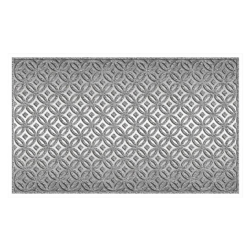 slide 1 of 3, 1'6"x2'6" Micro Loop Impressions Doormat Gray - Mohawk, 1 ct