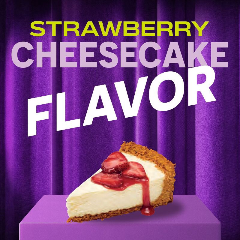 slide 3 of 13, Light + Fit Nonfat Gluten-Free Strawberry Cheesecake Greek Yogurt - 12g Protein 4ct/5.3oz Cups, 12 gram, 4 ct, 5.3 oz