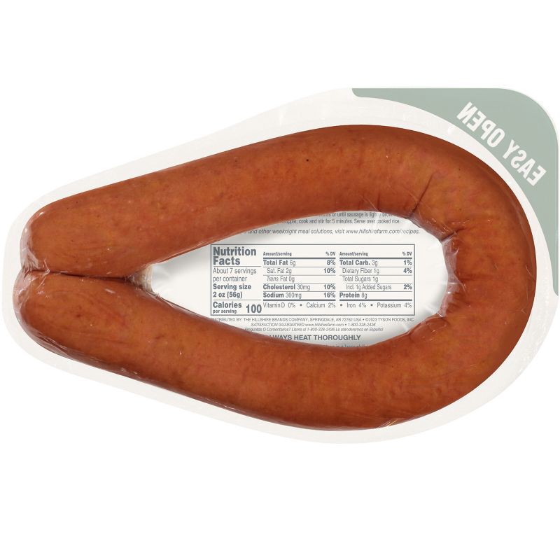 slide 4 of 4, Hillshire Farm Turkey Smoked Sausage Rope - 13oz, 13 oz