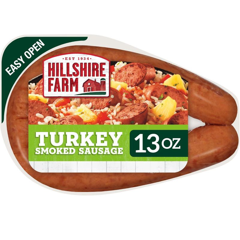 slide 1 of 9, Hillshire Farm Turkey Smoked Sausage Rope - 13oz, 13 oz